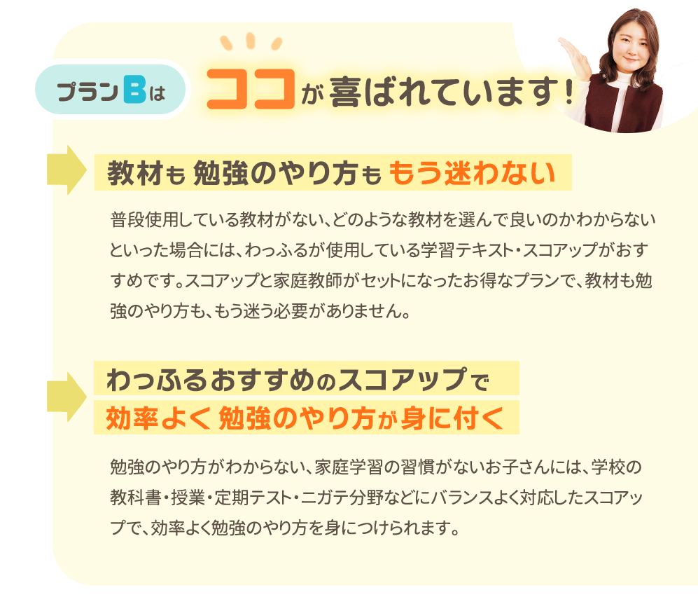 ココが喜ばれています!